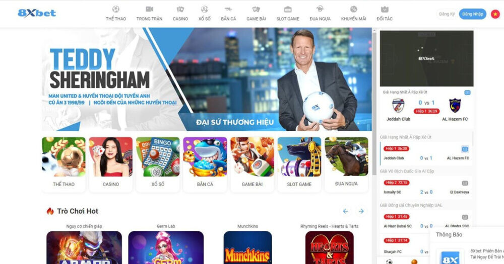 Top 3 nhà cái cờ bạc Casino cược thủ không nên bỏ qua 5 8Xbet cũng là một thương hiệu nhà cái cá cược cờ bạc Casino nổi tiếng hàng đầu trên thị trường